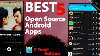 BEST 5 Open Source Android Apps of 2022 |  F-droid Apps You NEED TO TRY!