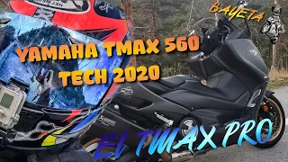 YAMAHA TMAX 560 TECH. EL MAXISCOOTER DE YAMAHA más PRO.  REVIEW en castellano.