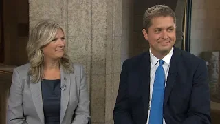 Andrew Scheer, Leona Alleslev discuss why she joined the Conservative Party