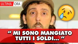 Massimo Ceccherini, la rivelazione choc: “Mi sono mangiato tutti i soldi”