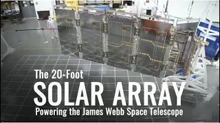 James Webb Space Telescope Solar Array Deployment Tests