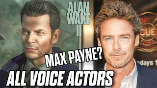 Alan Wake 2 Characters & Voice Actors