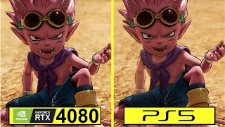 Sand Land PS5 vs PC RTX 4080 4K Ultra Graphics Comparison