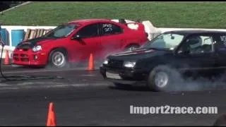 Dodge SRT-4 vs VW VR6 Golf