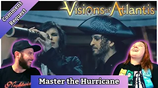 THE FEMALE JACK SPARROW! | Partners React to VISIONS OF ATLANTIS - Master the Hurricane #reaction