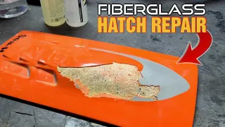 Fiberglass Rc Boat Hatch Repair Easy - Deltaforce 29 FE Rc Boat