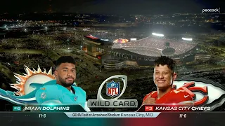 AFC Wild Card on Peacock intro | MIA@KC | 1/13/2024