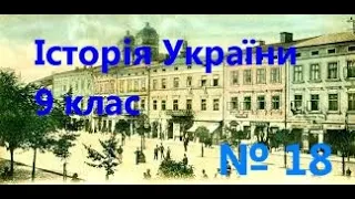 Політизація українського національного руху в 90–х роках 19 ст. Історія України 9 клас