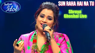 Sun Raha Hai Na Tu | Shreya Ghoshal Live #indianidolseason14 #shreyaghoshal