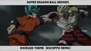 Super Dragon Ball Heroes- Goku Vs. Hearts (Excelsis)Theme (Escoppo Remix)