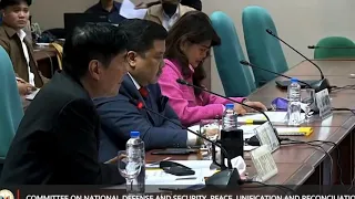 Tulfo at Galvez, nagkasagutan dahil sa umano'y anomalya sa decommissioning ng mga dating rebelde