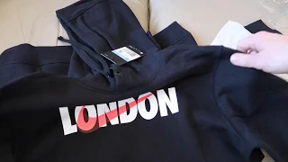 Nike Sportswear Club Fleece London Men's Printed Hoodie Unboxing