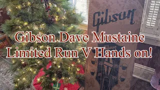 Dave Mustaine Gibson V Unboxing!  Limited Run Silver Metalic