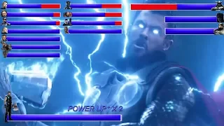 AVENGERS INFINITY WAR Final Battle ... With Healthbars | Battle in Wakanda: Wakanda Forever ? (HD)