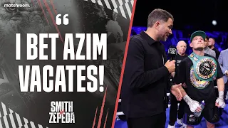 “Adam Azim, Where You At?”- Dalton Smith & Eddie Hearn Call For European Title Clash After Zepeda KO