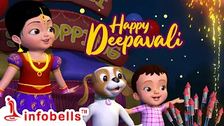 Deepavali Bandide! Deepavali Bandide! Santosa Tandide! | Kannada Rhymes for Children | Infobells
