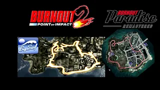 Big Surf Grove (Burnout 2 VS Burnout Paradise Remastered)