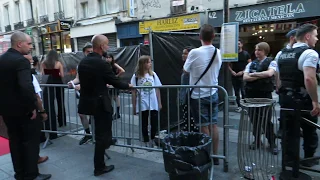 HIGH SECURITY LEVEL FOR THE STRANGER THINGS SEASON 3 PREMIERE IN PARIS 2019.07.04