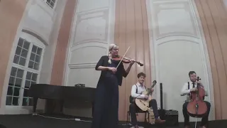 Violinimprovisation live Julia Bassler von Passo Avanti