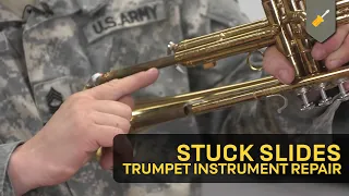 Stuck Slides: Trumpet Instrument Repair