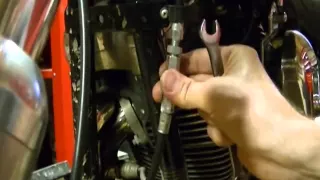 How to Adjust the Clutch Cable on a Harley Davidson Motorcycle