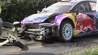 WRC Ypres Rally 2022 | Big Crash Fourmaux