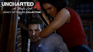 Nadine fight and Ballroom Shootout - Uncharted 4: A Thief's End Remastered PS5