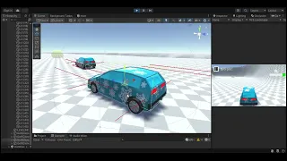 Unity raycast suspension car AI (+rubberbanding)