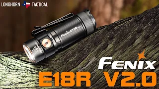 Fenix E18R v2.0 - 1200 Lumen Rechargeable Pocket Flashlight