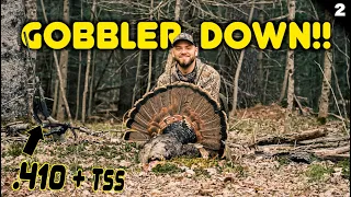MAINE GOBBLER with a .410!! | Turkey Hunting the Northeast