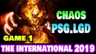 CHAOS VS PSG LGD GAME 1 | 4 Man Requiem of Souls Dota2 TI9