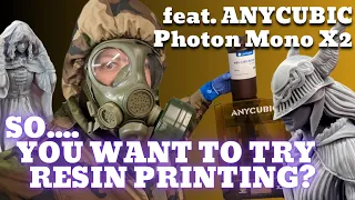Resin Printing Is Easy...Right? - feat. Anycubic Photon Mono X2