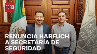 Omar García Harfuch deja el cargo de Secretario de Seguridad de CDMX - Sábados de Foro