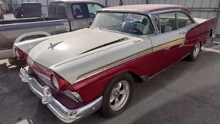 1957 Ford Fairlane 500 has a Surprise Under The Hood at Copart