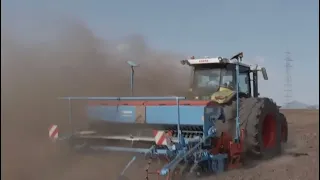 2020 Seeding Soybeans with Lemken saphir+Khun CD from Japan.