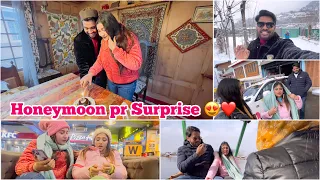 House Boat pr diya Saima or Mayank bhai ne surprise 😍❤️