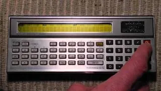 The Radio Shack TRS-80 Pocket Computer