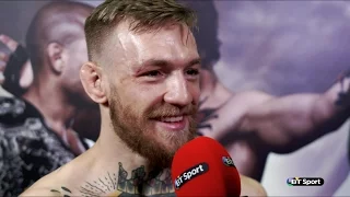 Conor McGregor Backstage Interview | UFC 194