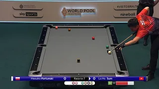 Lo Ho Sum - Amazing Kick Shot | 2022 World Pool Masters