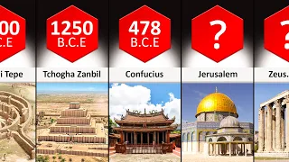 Comparison: Most Ancient Temples In The Human History