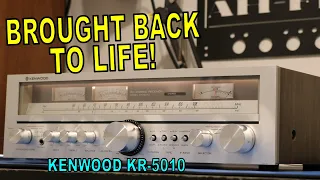 Finishing The Kenwood KR-5010: FM Alignment, Lamp Replacement, Clean Controls, And More!