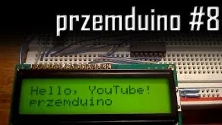 Arduino #8  Podłączenie LCD bez użycia standardowych pinów