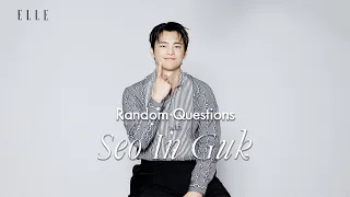 Seo In Guk On His Weirdest Fears And The Songs He Can't Stop Listening To | Random Questions