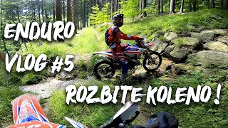 ENDUROVLOG #5 - ROZBITÉ KOLENO!