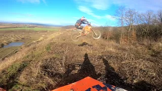 Double ktm exc 520 mud party