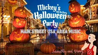 Mickey's Not-So-Scary Halloween Area Party Loop | Main Street USA| Magic Kingdom