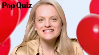 The Handmaid's Tale Star Elisabeth Moss Plays Pop Quiz | Marie Claire