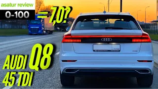 ⏱  0-100 AUDI Q8 45 TDI / разгон Ауди Ку8 45 ТДИ dragy