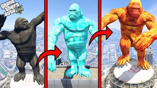 UPGRADING KONG INTO LAVA KING KONG in GTA 5!