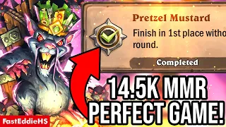 Near perfect game at 15K MMR is INSANE! | Hearthstone Battlegrounds